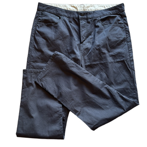 Prana Mens 38 Dark Grey Zion Stretch Pants